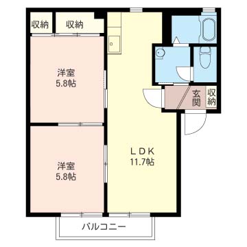フローリッシュ ハウス 103号-6