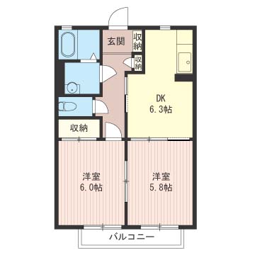 ハイネス　ウィスタリア 103号-15