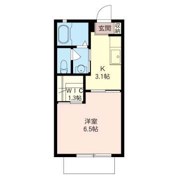 ジュネス栗原Ⅱ 104号-15