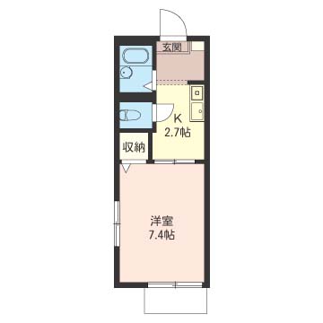 ヴィラ小谷田 101号-15