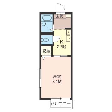 ヴィラ小谷田 201号-16