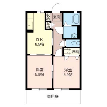 メゾン・ド・リシェスⅡ102-2