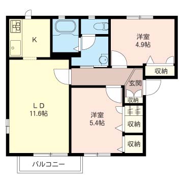 ファミーユ　ウエスト 203号-16