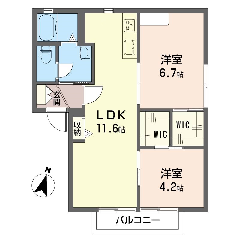 フィオーレふじみ101-2