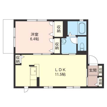 ハイム・ヴェルジュ 102号-16