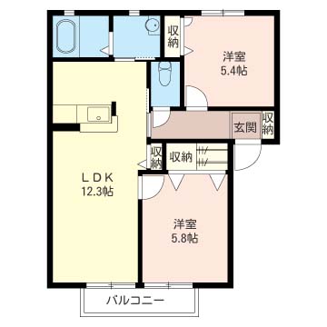 パインハイツ嵐山Ｂ202-2
