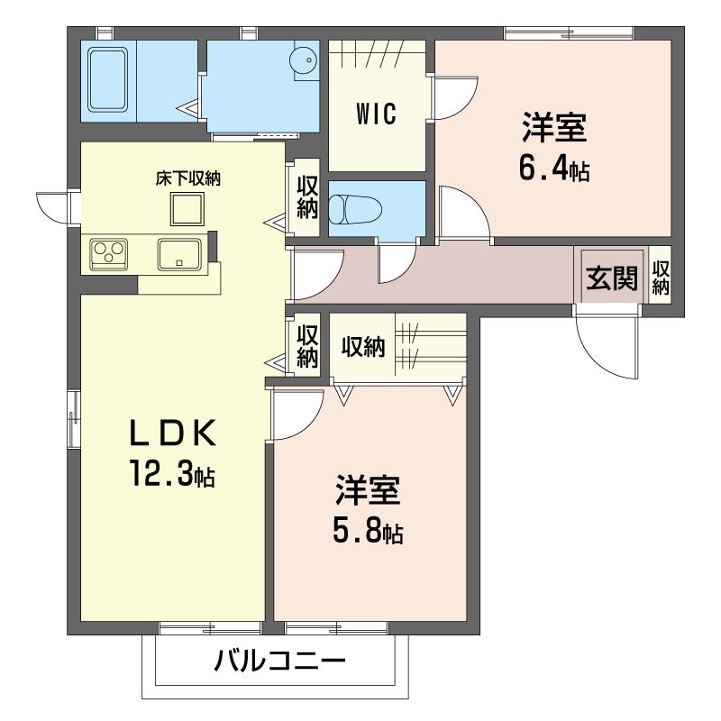 パインハイツ嵐山Ｂ203-2