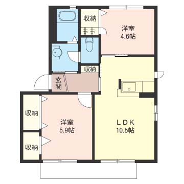 グリーンパークつきのわＦ101-2