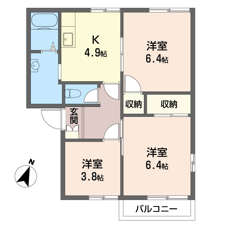 チェリーハイツＢ201-2