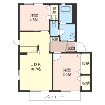 アサマハイツB 202号-16