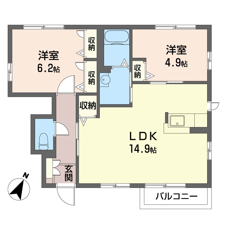 メゾンティアレⅡ101-2