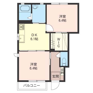 ディアコート七番館 101号-16