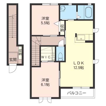 ビビアンローズＢ 202号-16