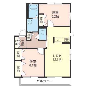 Ｃｏｒｔｉｌｅ　壱番館205-2