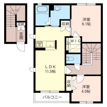 ミルート ガーデン Ⅰ 203号-16