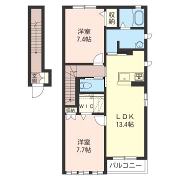 Ｐａｒｃｖｅｒｔ　Ｄ館 203号-16