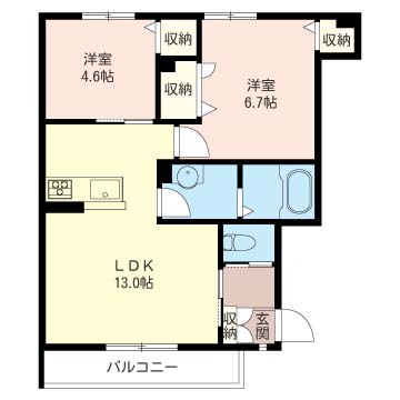 ラウレア　エカヒ 102号-16