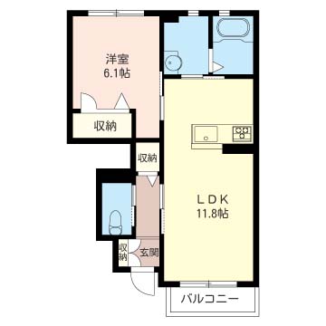 カーサ　フェリーチェ　Ⅱ 105号-16