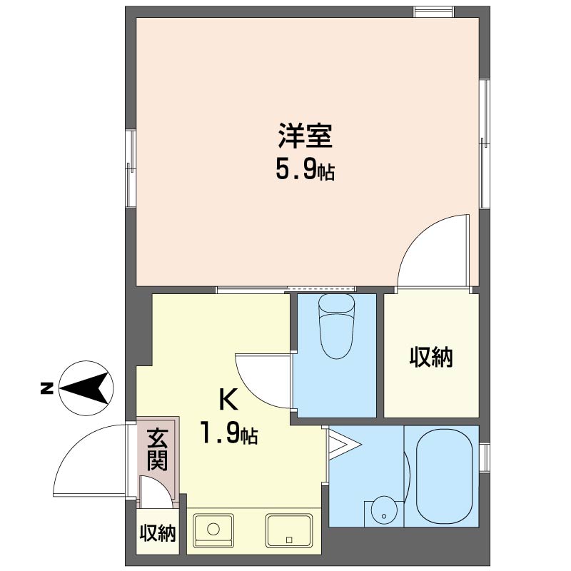 リナ　シャンテ 101号-16