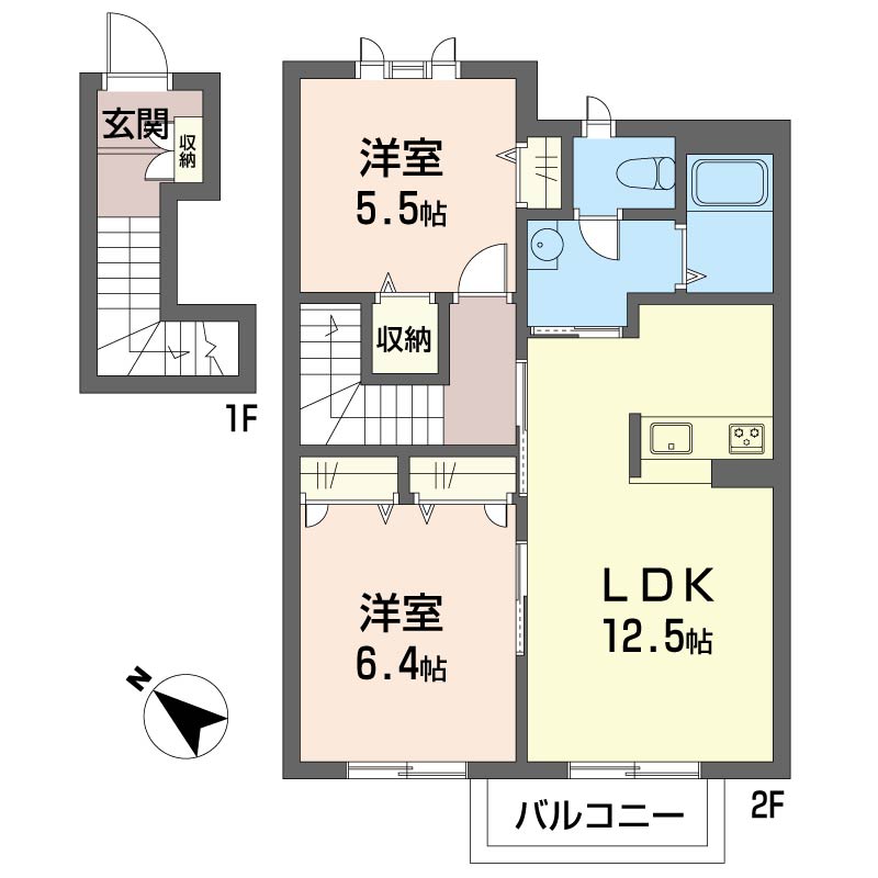 サンコーハイツⅡ 203号-16