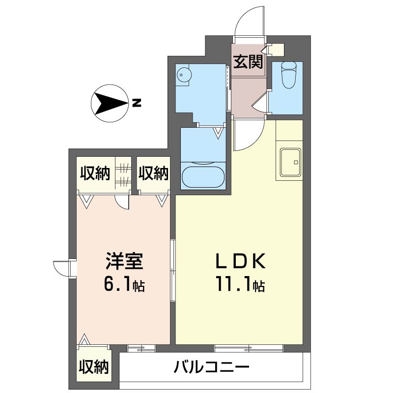 シャーレ・伸和 301号-6