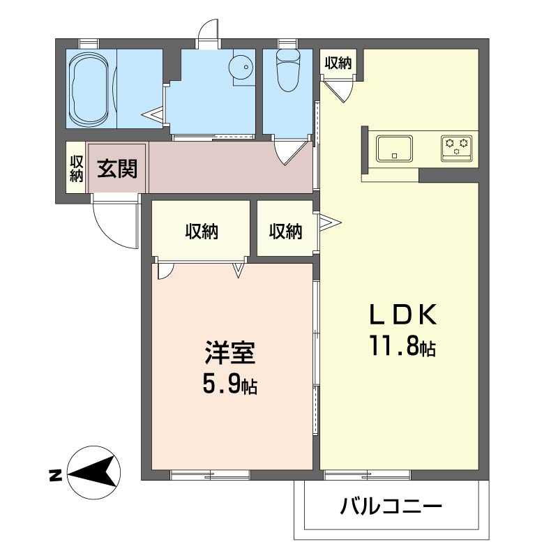 ジュネス錦Ｂ102-2