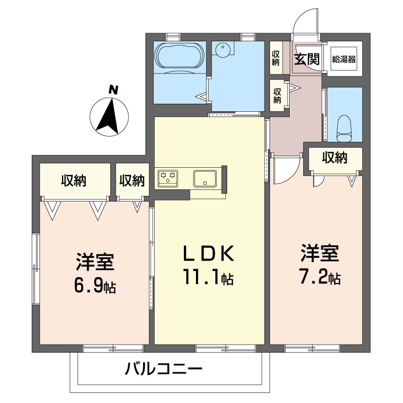 ハイツ　リアン 201号-16