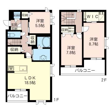 ロイヤルヒルズ武蔵野 301号-16