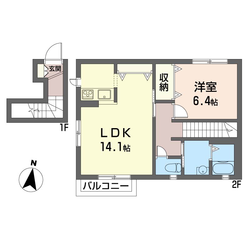 メゾン　ド　ソーレ 201号-16