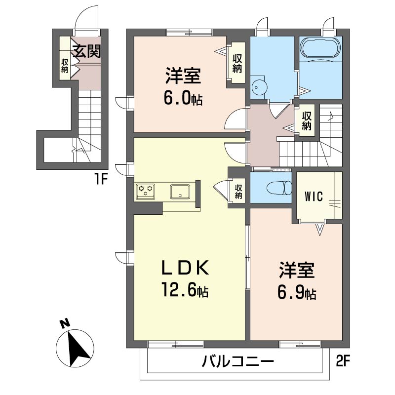 ハピネスルーム　ＮＯ．１１ 203号-16