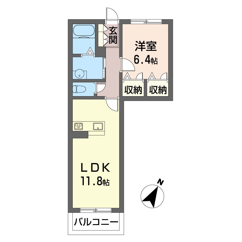 リラフォートイースト Ⅱ 303号-16