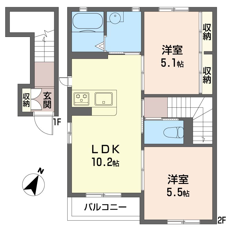 ブラウンハイムⅠ 202号-16