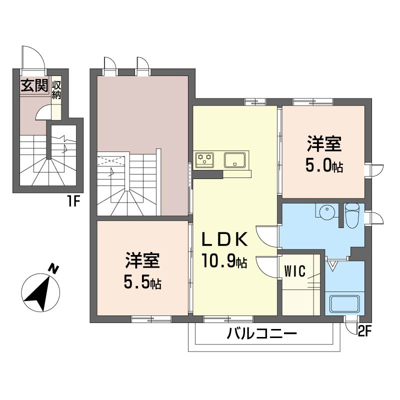 シャーメゾン新里 203号-16
