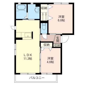 シャーメゾンＡ201-2