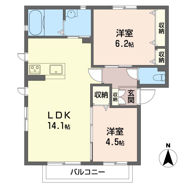 ヴィラ　Ｌ＆Ｄ 201号-16