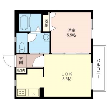 メゾン・ド・ソレイユ 101号-5