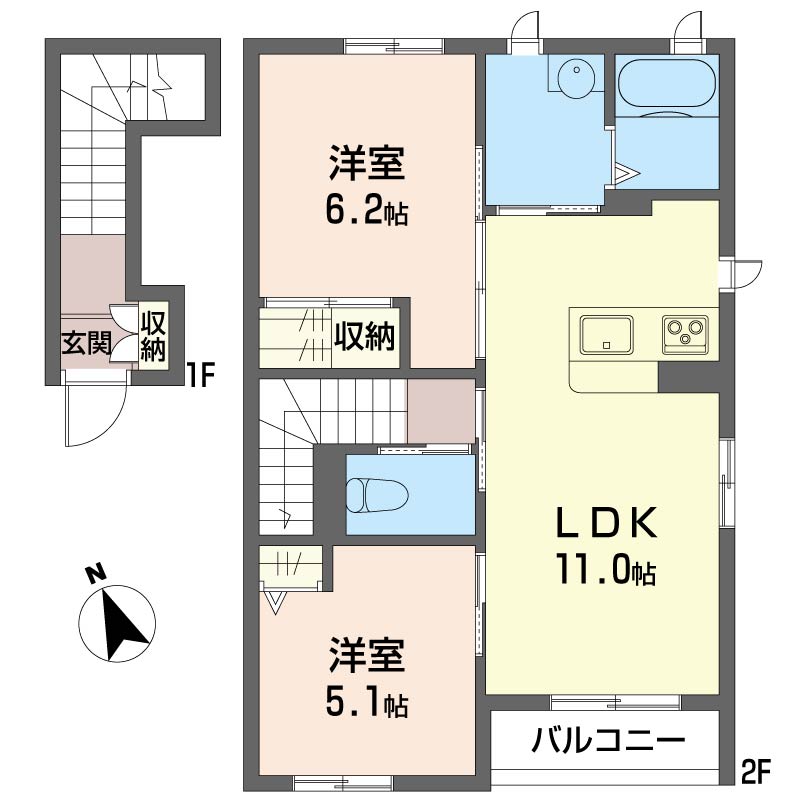 ハーモニーガーデン Ⅰ 203号-16