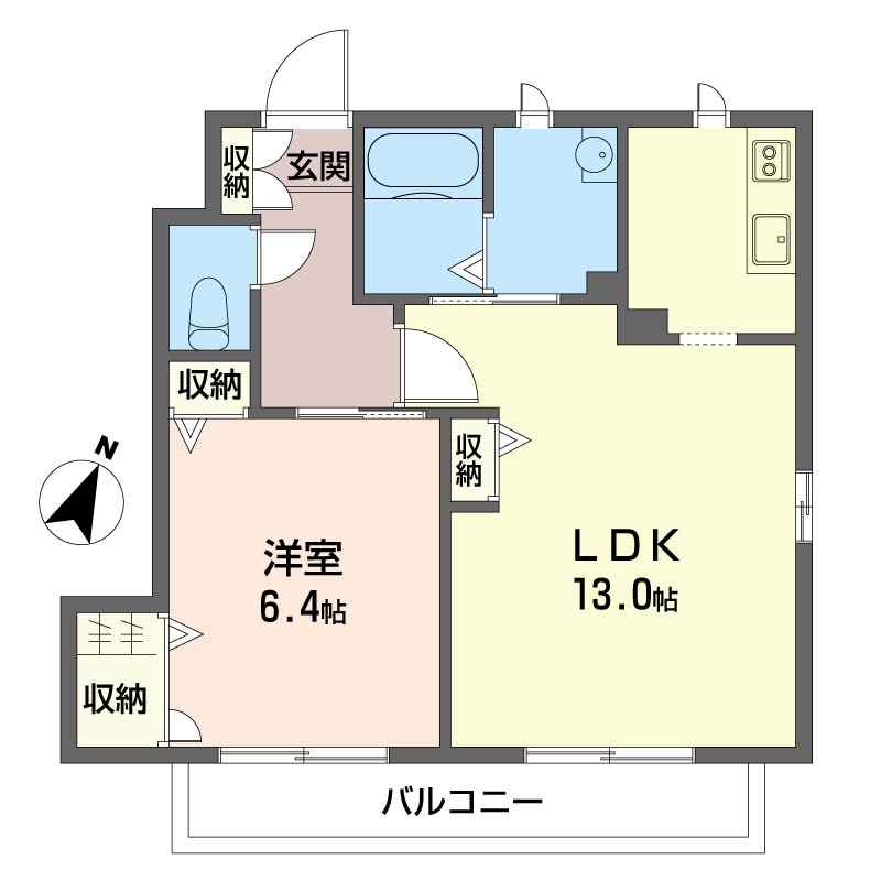 シャーメゾン　カトレアＡ102-2