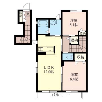 シャーメゾン　カトレアＢ201-2