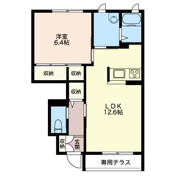 グリーンヴィラⅠ 102号-16