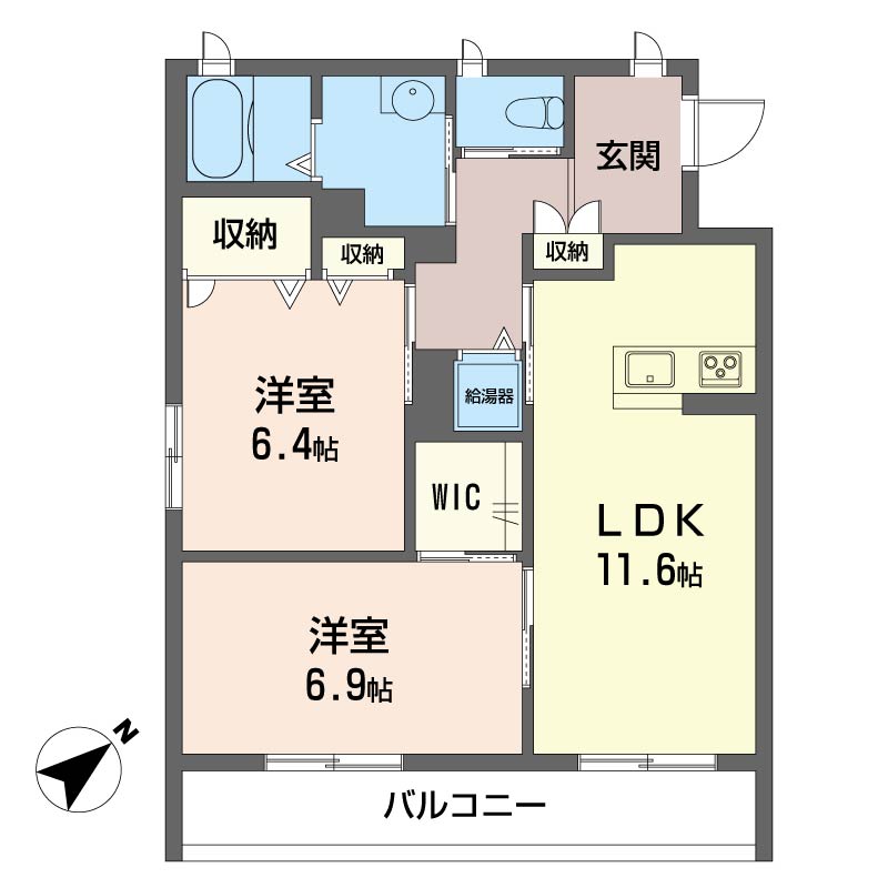 ウィステリア　Ⅰ 101号-6