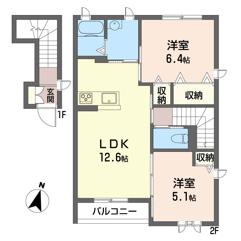 メゾン・ウエスト・プラザ 202号-16