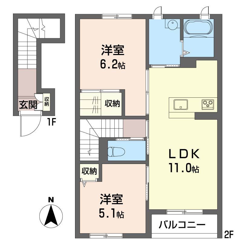 ディアコートリルシアⅠ 202号-16