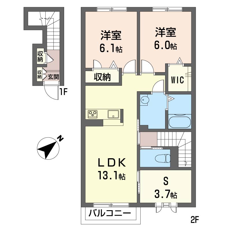 フォレナメゾン　Ａ202-2