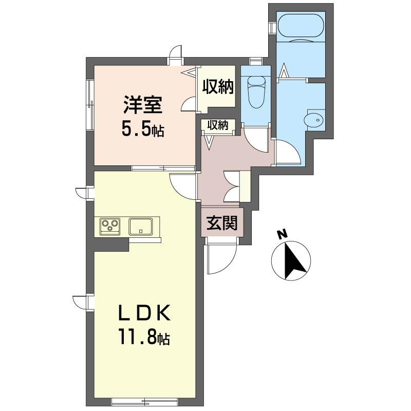 リリー　レジデンス 101号-16