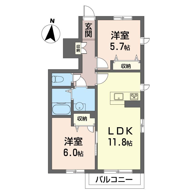 メゾン・ド・ローリエ　Ⅴ 101号-16