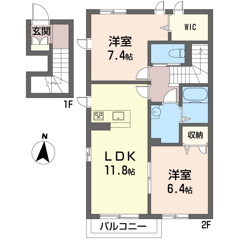 フェリーチェ風 201号-16