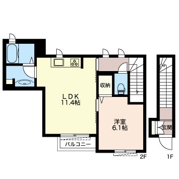 シャーメゾン　ノースリバー202-2