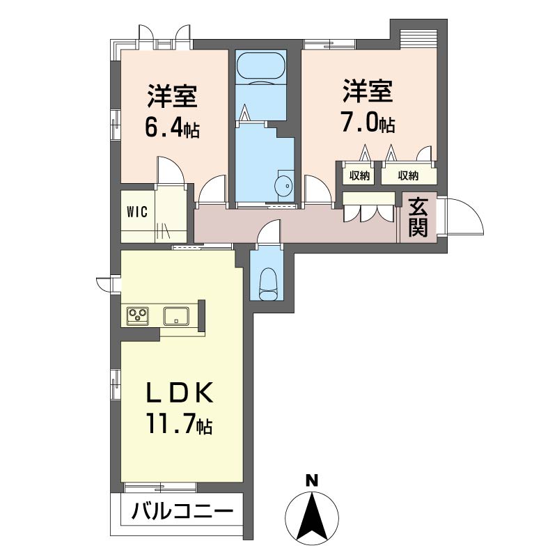 Ｌｕｎａ　南越谷205-2