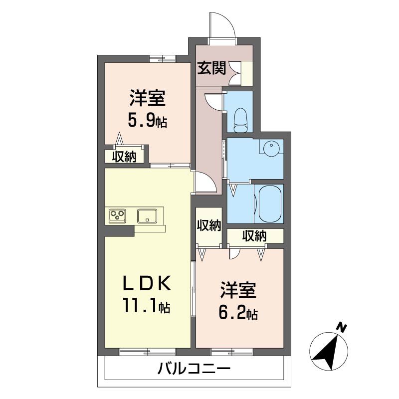 クロシェ　ベレール 202号-16